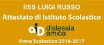 Attestazione Dislessia Amica IISS Luigi Russo 